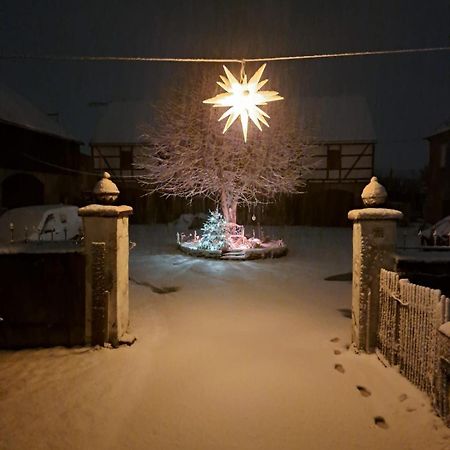 Monteur-Ferienwohnung Ot Naundorf Naundorf  Dış mekan fotoğraf